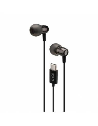SBS TEINEARTYCMETK cuffia e auricolare Cablato In-ear Musica e Chiamate USB tipo-C Nero