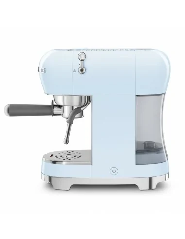 Smeg Macchina da Caffè Espresso Manuale 50's Style – Azzurro LUCIDO – ECF02PBEU