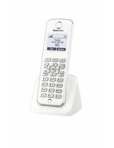 FRITZ!Fon M2 International Telefono DECT Identificatore di chiamata Bianco