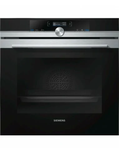 Siemens iQ700 HB632GBS1 forno 71 L A+ Nero, Stainless steel
