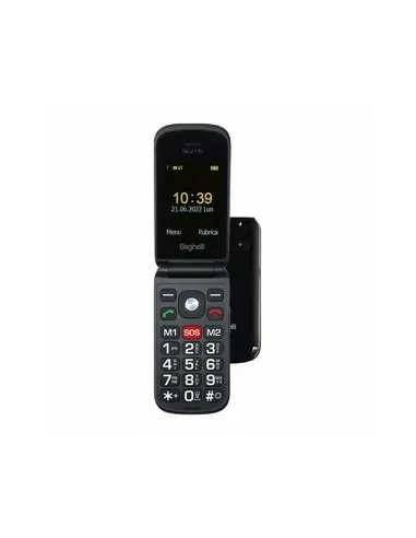Beghelli Salvalavita Phone SLV15 6,1 cm (2.4") 87 g Nero Telefono per anziani