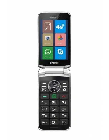 Brondi Boss 4G 8,89 cm (3.5") Bianco Telefono cellulare basico