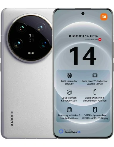 Xiaomi 14 Ultra 17,1 cm (6.73") Doppia SIM 5G USB tipo-C 16 GB 512 GB 5000 mAh Bianco
