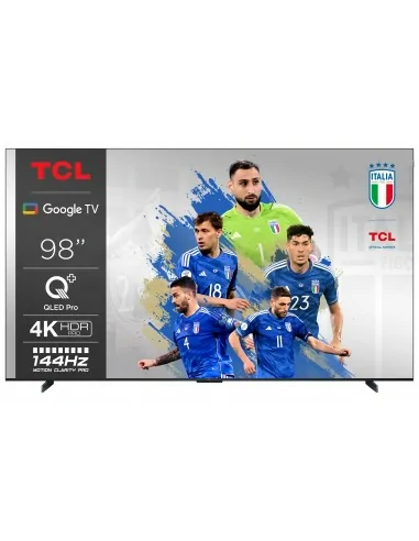 TCL C65 Series Serie C6 Smart TV QLED 4K 98" 98C655, 144Hz, audio Onkyo con subwoofer, Google TV