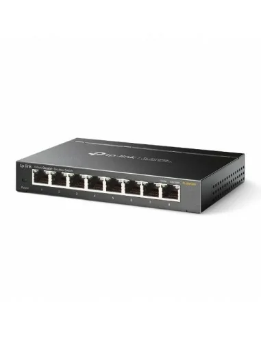 TP-LINK TL-SG108S Non gestito L2 Gigabit Ethernet (10 100 1000) Nero