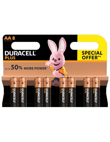 Duracell Plus Batteria monouso Stilo AA Alcalino