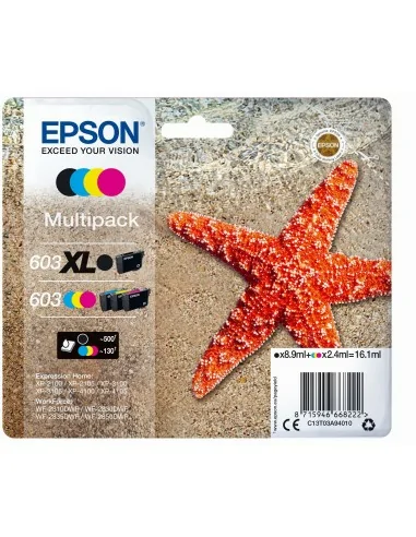 Epson 603 XL cartuccia d'inchiostro 1 pz Originale Resa elevata (XL) Nero, Ciano, Magenta, Giallo
