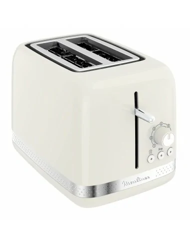 Moulinex LT300 Toaster Soleil, Tostapane, 7 livelli di doratura, Funzione arresto, scongelamento, riscaldamento, scomparti a