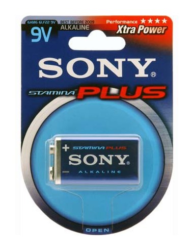 Sony STAMINA PLUS ALKALINE SIZE 9-V Batteria monouso Alcalino