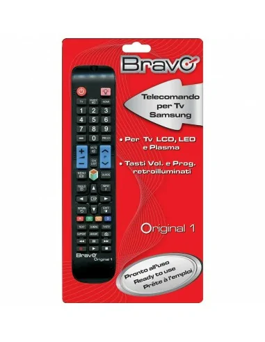 Bravo Original 1 telecomando IR Wireless TV Pulsanti