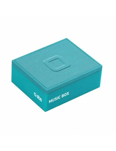 SBS Music Box Altoparlante portatile stereo Verde