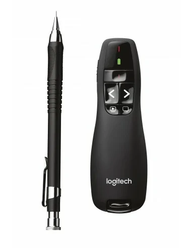 Logitech Wireless Presenter R400 puntatore wireless RF Nero