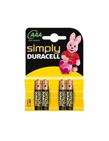 Duracell 002432 batteria per uso domestico Batteria monouso Mini Stilo AAA Alcalino