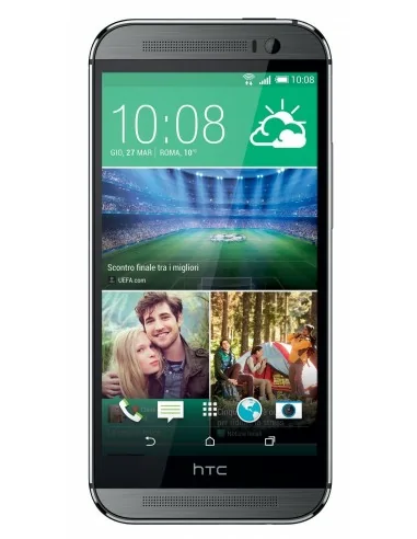HTC One (M8) 12,7 cm (5") SIM singola Android 4.4 4G Micro-USB B 2 GB 16 GB 2600 mAh Grigio