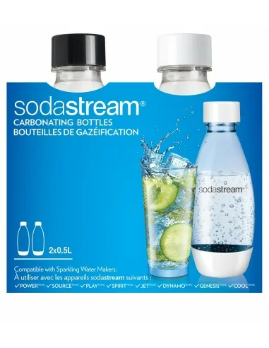 SodaStream 2 bottiglie Fuse da 1 2 litro