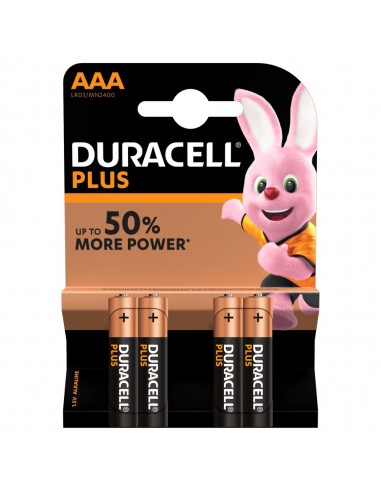 Duracell Plus Batteria monouso Mini Stilo AAA Alcalino