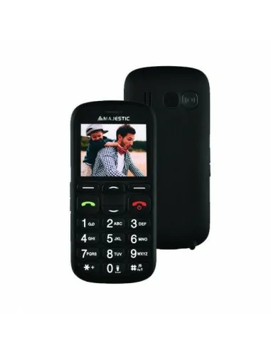New Majestic TLF-Sileno 31R 5,59 cm (2.2") 80 g Nero Telefono di livello base