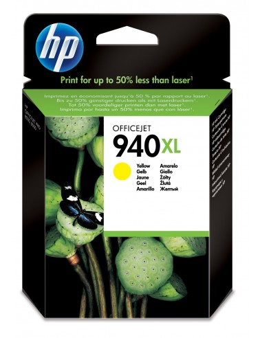 HP 940XL High Yield Yellow Original Ink Cartridge cartuccia d'inchiostro 1 pz Originale Resa elevata (XL) Giallo