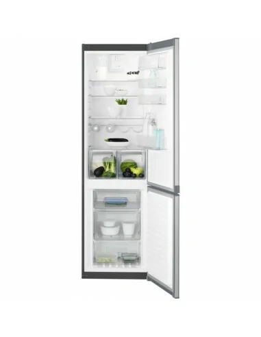Electrolux EN3750MOX frigorifero con congelatore Libera installazione 349 L Acciaio inossidabile