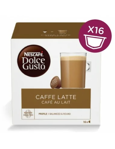Nescafé Dolce Gusto Caffelatte Capsule caffè 16 pz