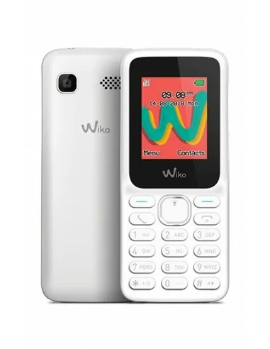 Wiko Lubi5 Plus 4,57 cm (1.8") 66,2 g Bianco Telefono cellulare basico