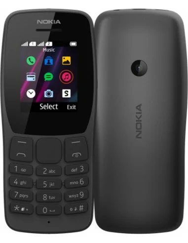 Nokia 110 4,5 cm (1.77") Nero Telefono cellulare basico