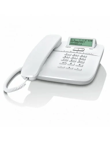 Gigaset DA611 Telefono analogico Identificatore di chiamata Bianco