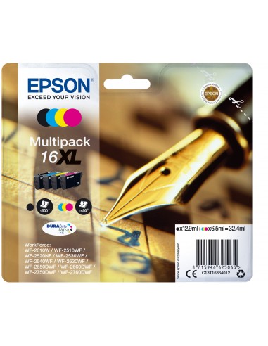 Epson Pen and crossword Multipack Penna e cruciverba 4 colori Inchiostri DURABrite Ultra 16XL