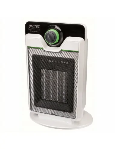 Imetec Compact Interno Nero, Bianco 2000 W Riscaldatore ambiente elettrico con ventilatore