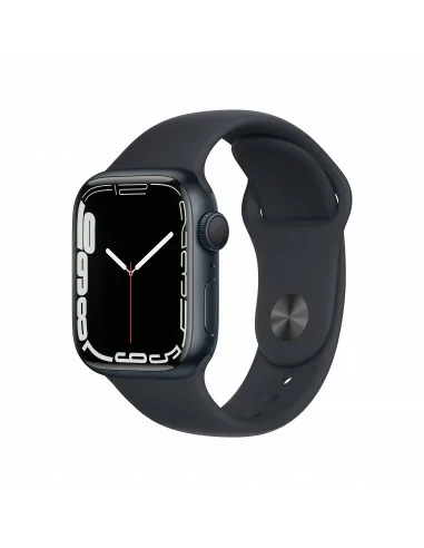 Apple Watch Series 7 GPS, 41mm Cassa in Alluminio Mezzanotte con Cinturino Sport Mezzanotte