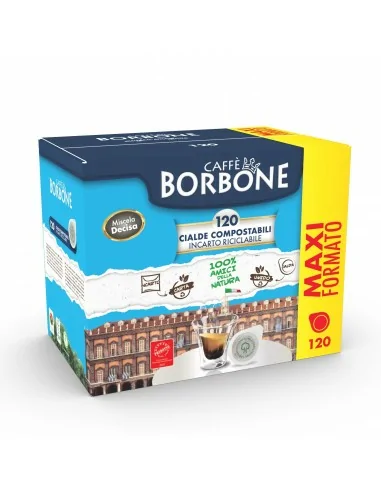 Caffe Borbone Cialda Compostabile 100% Sostenibile 120 pz