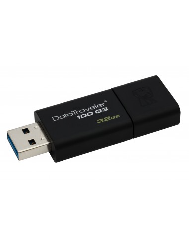 Kingston Technology DataTraveler 100 G3 unità flash USB 32 GB USB tipo A 3.2 Gen 1 (3.1 Gen 1) Nero