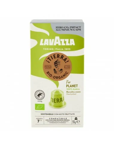 Lavazza ¡Tierra! For Planet Capsule caffè Tostatura media 10 pz