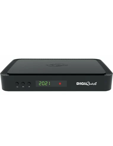 Digiquest RICD1234 set-top box TV Cavo 4K Ultra HD Nero
