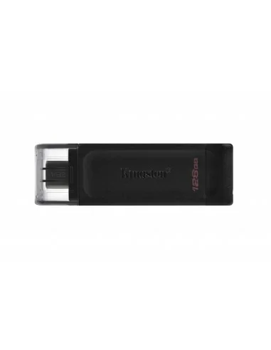 Kingston Technology DataTraveler 70 unità flash USB 128 GB USB tipo-C 3.2 Gen 1 (3.1 Gen 1) Nero