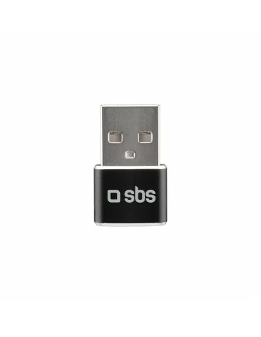 SBS TEADAPTUSBTC adattatore per inversione del genere dei cavi USB Type-A USB tipo-C Nero