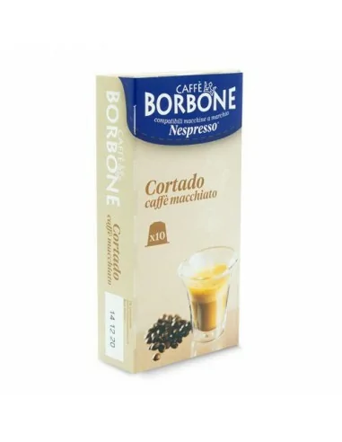 Caffe Borbone Capsule per Nespresso Cortado Capsule caffè 10 pz