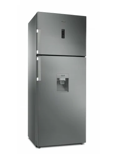 Whirlpool WT70E 831 X AQUA frigorifero con congelatore Libera installazione 419 L F Acciaio inossidabile