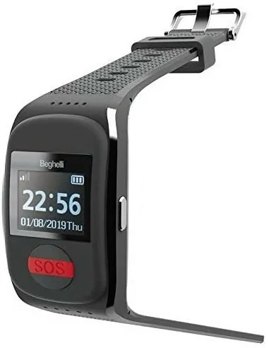 Beghelli Salvalavita Watch GSM localizzatore GPS Personale Nero