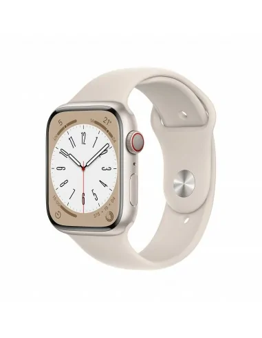 Apple Watch Series 8 GPS + Cellular 45mm Cassa in Alluminio color Galassia con Cinturino Sport Band Galassia - Regular