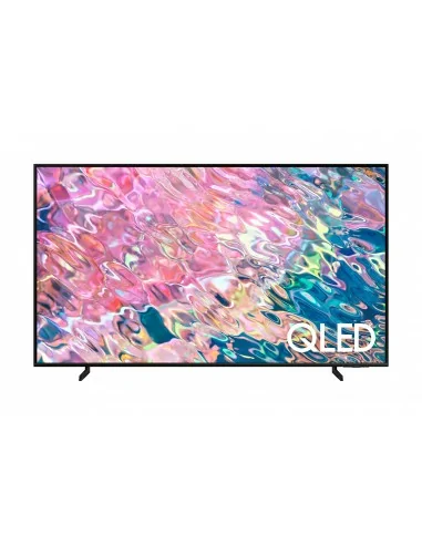 Samsung Series 6 TV QLED 4K 85” QE85Q60B Smart TV Wi-Fi Black 2022, Quantum HDR, Ultra sottile, Colori Ultra luminosi, Suono