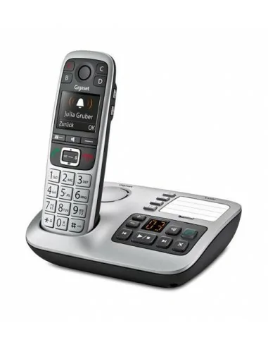 Gigaset E560A telefono Telefono DECT Identificatore di chiamata Nero, Argento