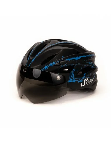 Urban Prime UP-HLM-EBK-BB casco sportivo Nero, Blu