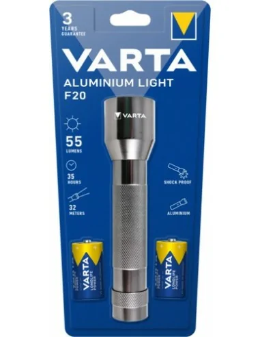 Varta 16607 101 421 torcia Alluminio Torcia a mano LED