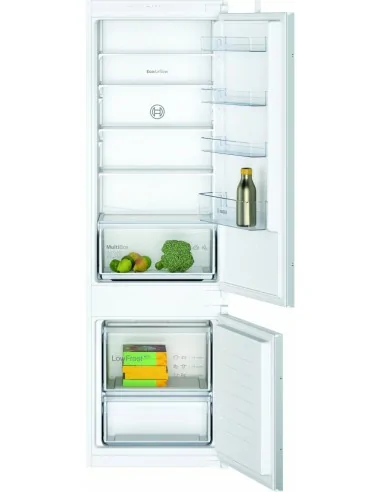 Bosch Serie 2 KIV87NSF0 frigorifero con congelatore Da incasso 270 L F Bianco