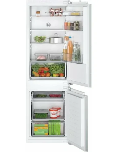 Bosch Serie 2 KIV86NFF0 frigorifero con congelatore Da incasso 267 L F Bianco
