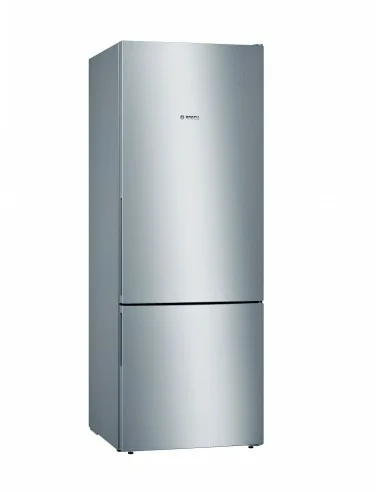 Bosch Serie 4 KGV58VLEAS frigorifero con congelatore Libera installazione 503 L E Acciaio inossidabile