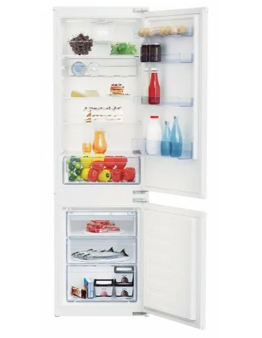 Beko BCSA285K3SN frigorifero con congelatore Da incasso 271 L F Bianco