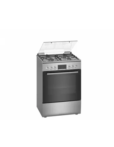Bosch Serie 4 Kitchen HXN390D50L Gas cooktop Electric 600 mm Cucina Argento A