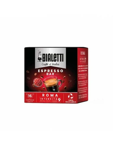 Bialetti Roma Capsule caffè Tostatura scura 16 pz